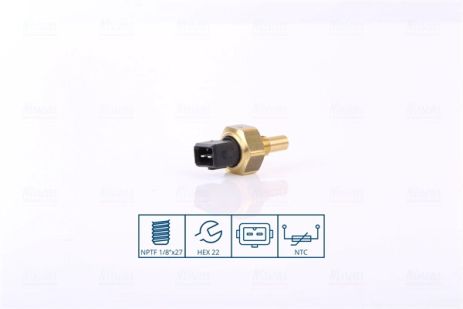Датчик температури MAZDA 121, FORD TRANSIT, FORD TOURNEO, NISSENS (207060) Датчик температури MAZDA 121, FORD TRANSIT, FORD TOURNEO, NISSENS (207060)