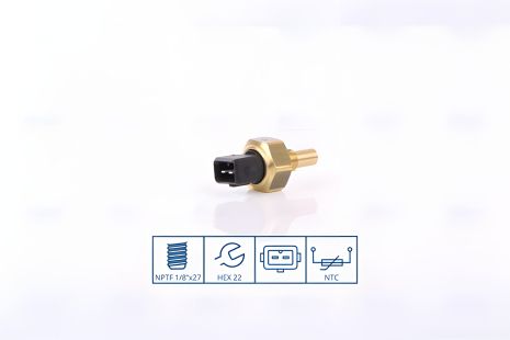 Датчик температури MAZDA 121, FORD TRANSIT, FORD TOURNEO, NISSENS (207060) Датчик температури MAZDA 121, FORD TRANSIT, FORD TOURNEO, NISSENS (207060)