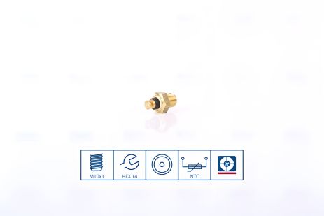 Температурный датчик для SEAT ALHAMBRA, VW LT, VW DERBY, NISSENS (207044) Температурный датчик для SEAT ALHAMBRA, VW LT, VW DERBY, NISSENS (207044)