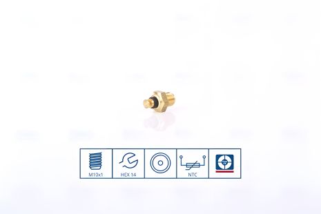 Температури датчик SEAT ALHAMBRA, VW LT, VW DERBY, NISSENS (207044) Температури датчик SEAT ALHAMBRA, VW LT, VW DERBY, NISSENS (207044)