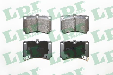 Дискові гальмівні колодки KIA AVELLA, MAZDA DEMIO, LPR (05P366)
