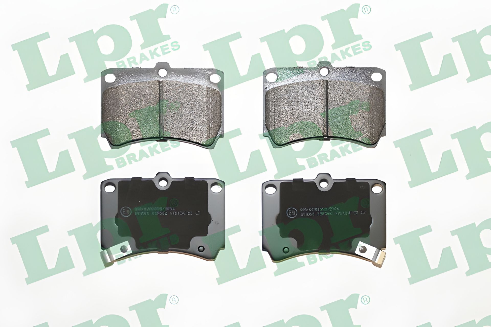 Дисковые тормозные колодки для KIA AVELLA, MAZDA DEMIO, LPR (05P366) Дисковые тормозные колодки для KIA AVELLA, MAZDA DEMIO, LPR (05P366)