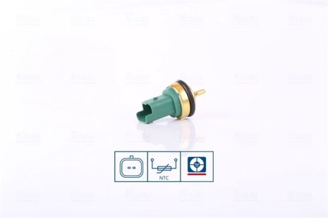 Датчик температури MINI MINI, PEUGEOT 508, CITROËN C5, NISSENS (207101)