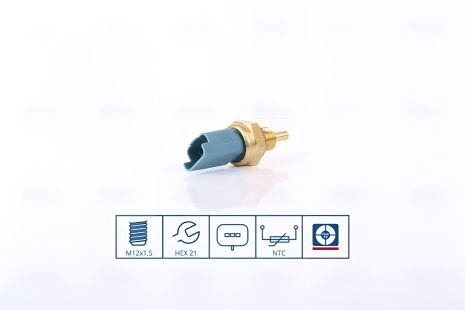 Температурный датчик для FIAT SCUDO, CITROËN XSARA, PEUGEOT 206+, NISSENS (207033) Температурный датчик для FIAT SCUDO, CITROËN XSARA, PEUGEOT 206+, NISSENS (207033)