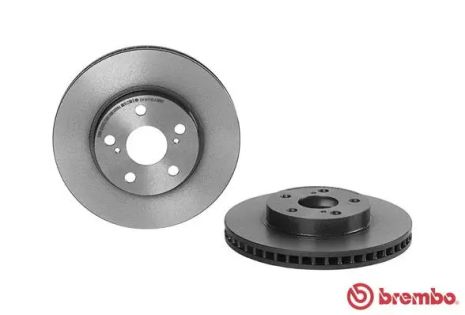 Диск тормозной TOYOTA LAND CRUISER, LEXUS CT, TOYOTA PRIUS, BREMBO (09B49411)