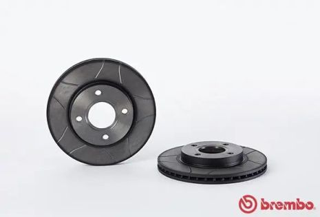 Диск тормозной MAZDA 2, FORD FOCUS, FORD FIESTA, BREMBO (09780675)