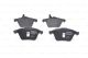 Комплект гальмівних колодок, дискове гальмо AUDI ALLROAD, BOSCH (0986494283)
