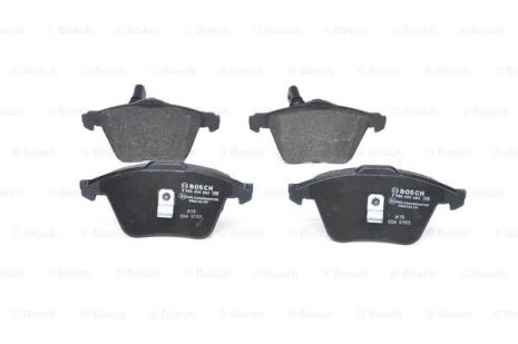 Комплект гальмівних колодок, дискове гальмо AUDI ALLROAD, BOSCH (0986494283)