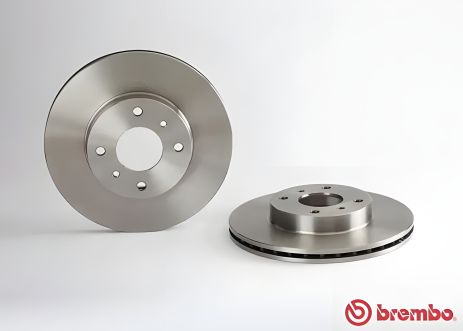 Диск гальмівний NISSAN ALMERA, NISSAN PRIMERA, NISSAN 200SX, BREMBO (09525420) - Висока ефективність