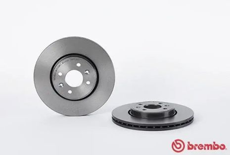 Диск гальмівний DACIA DOKKER, RENAULT SCÉNIC, RENAULT MEGANE, BREMBO (09813721)
