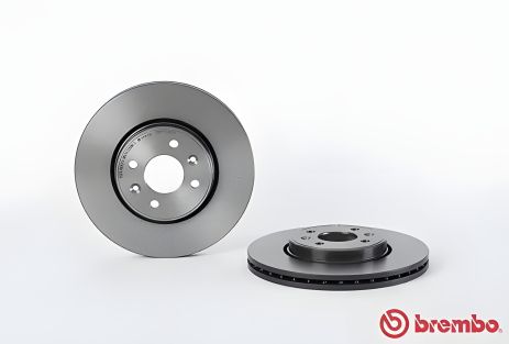 Гальмівний диск для DACIA DOKKER, RENAULT SCÉNIC, RENAULT MEGANE від BREMBO (09813721)