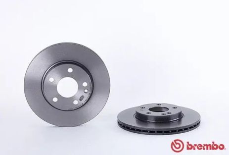 Диск тормозной MERCEDES-BENZ B-CLASS, MERCEDES-BENZ A-CLASS, BREMBO (09868011)