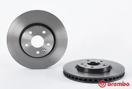 Диск тормозной AUDI A4, AUDI A5, BREMBO (09A82011)