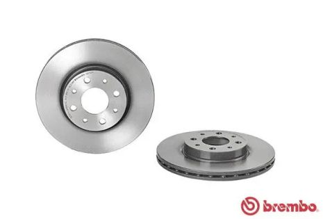 Диск гальмівний FIAT (NANJING), ALFA ROMEO, LANCIA DEDRA, BREMBO (09587011)