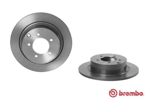 Диск гальмівний LANCIA FLAVIA, MITSUBISHI (GAC), CITROËN C-CROSSER, BREMBO (08C24711)