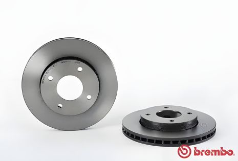 Диск гальмівний MITSUBISHI COLT, SMART FORFOUR, BREMBO (09999111) Диск гальмівний MITSUBISHI COLT, SMART FORFOUR, BREMBO (09999111)