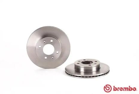 Диск тормозной INOKOM i10, NAZA SURIA, HYUNDAI i10, BREMBO (09950310)