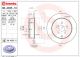 Диск тормозной TOYOTA AVENSIS, BREMBO (08A33511) Диск тормозной TOYOTA AVENSIS, BREMBO (08A33511)