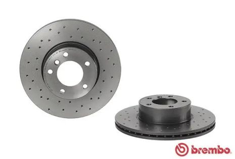 Диск тормозной BMW 2, BMW 1, BREMBO (09B3372X)