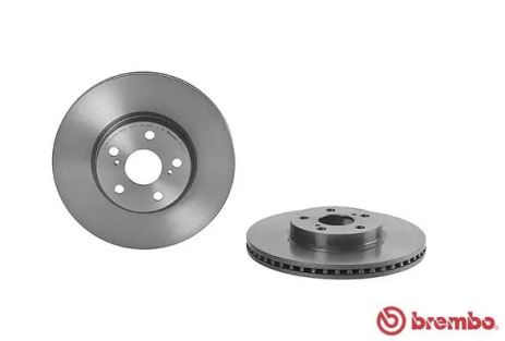 Диск тормозной SUBARU TREZIA, TOYOTA COROLLA, TOYOTA ALLION, BREMBO (09A53521)