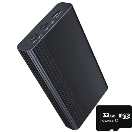 Диктофон цифровий із роботою до 500 годин Sttwunake L1 з пам'яттю 32 Гб