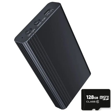 Цифровий диктофон Sttwunake L1 з пам'яттю 128 Гб, до 500 годин роботи Цифровий диктофон Sttwunake L1 з пам'яттю 128 Гб, до 500 годин роботи