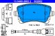 Комплект тормозных колодок VW TRANSPORTER, VW MULTIVAN, ATE (13046028822)