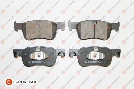 Комплект тормозных колодок OPEL COMBO, PEUGEOT RIFTER, CITROËN BERLINGO, EUROREPAR (1619791080)