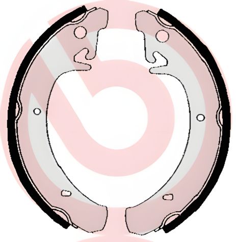 Тормозной колодочный комплект для LADA GRANTA, LADA SAMARA, LADA KALINA, BREMBO (S41503)