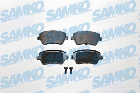 Комплект гальмівних колодок для MB CITAN, DACIA DUSTER, RENAULT CLIO, SAMKO (5SP867) Комплект гальмівних колодок для MB CITAN, DACIA DUSTER, RENAULT CLIO, SAMKO (5SP867)
