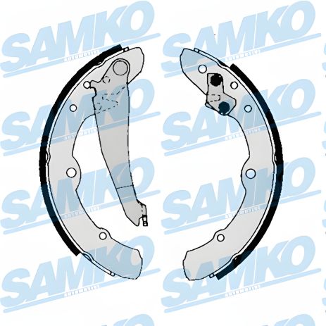 Комплект тормозных колодок VW CADDY, AUDI 100, VW JETTA, SAMKO (80150) Комплект тормозных колодок VW CADDY, AUDI 100, VW JETTA, SAMKO (80150)