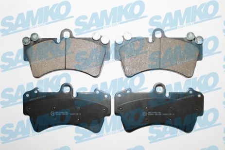 Комплект тормозных колодок AUDI Q7, VW TOUAREG, PORSCHE CAYENNE, SAMKO (5SP1257)