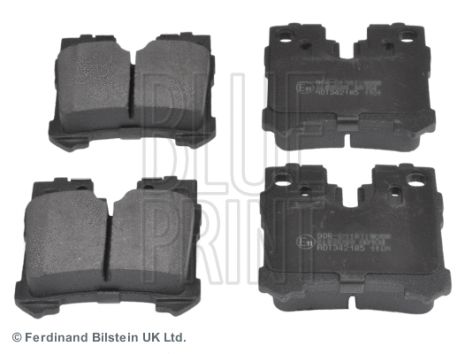 Комплект гальмівних колодок LEXUS LS, BLUE PRINT (ADT342185)
