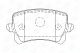 Комплект гальмівних колодок для SEAT ALHAMBRA, AUDI Q3, VW TIGUAN, CHAMPION (573667CH) Комплект гальмівних колодок для SEAT ALHAMBRA, AUDI Q3, VW TIGUAN, CHAMPION (573667CH)