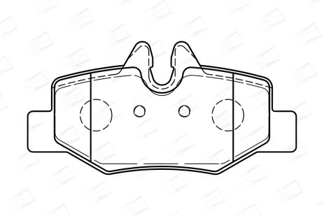 Гальмівних колодок комплект MB VITO, MB VIANO, CHAMPION (573222CH) Гальмівних колодок комплект MB VITO, MB VIANO, CHAMPION (573222CH)
