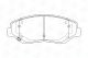 Комплект гальмівних колодок HONDA CIVIC, HONDA STEPWGN, HONDA ACCORD, CHAMPION (572504CH) Комплект гальмівних колодок HONDA CIVIC, HONDA STEPWGN, HONDA ACCORD, CHAMPION (572504CH)