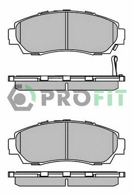 Комплект гальмівних колодок HONDA CR-V, PROFIT (50002010C)
