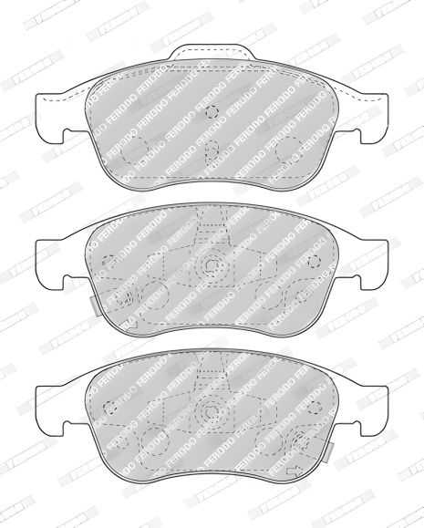 Гальмівні колодки комплект FIAT 500X, JEEP RENEGADE, FERODO (FDB4953) Гальмівні колодки комплект FIAT 500X, JEEP RENEGADE, FERODO (FDB4953)