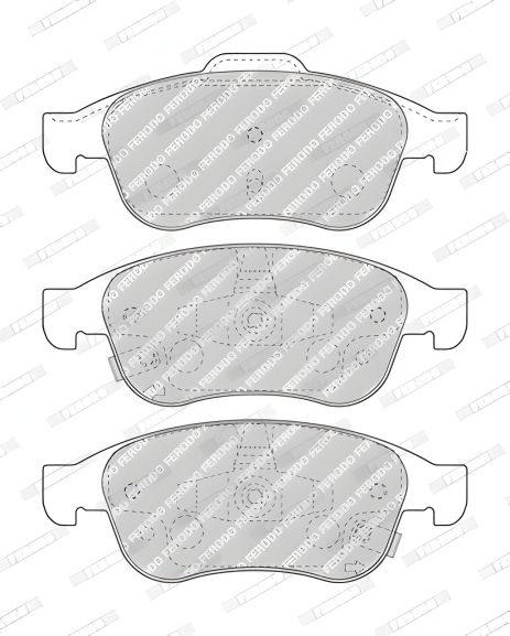 Тормозные колодки комплект для FIAT 500X, JEEP RENEGADE, FERODO (FDB4953) Тормозные колодки комплект для FIAT 500X, JEEP RENEGADE, FERODO (FDB4953)