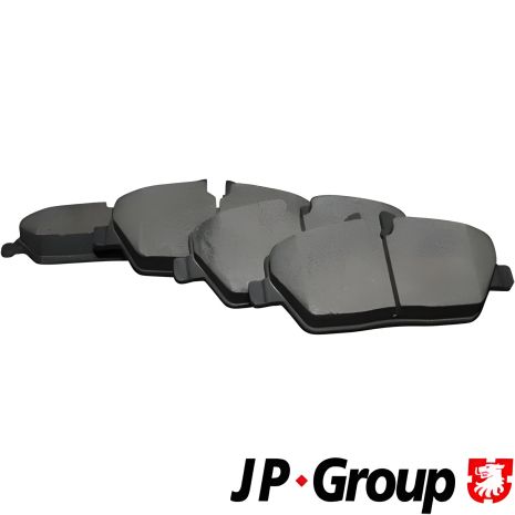 Комплект гальмівних колодок для FORD FOCUS, BMW 2, BMW 1, JP GROUP (1463601210)