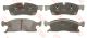 Комплект гальмівних колодок для JEEP GRAND CHEROKEE, TRW (GDB4603)