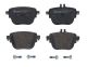 Комплект гальмівних колодок MB (BBDC), MB E-CLASS, MB CLS, BREMBO (P50141)