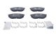 Комплект тормозных колодок KIA SOUL, HYUNDAI SONATA, HYUNDAI ix20, ATE (13046056412)