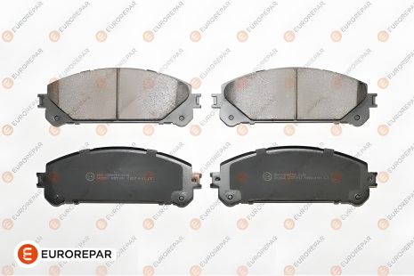 Комплект тормозных колодок EUROREPAR для LEXUS NX, TOYOTA RAV4, ALPHARD (1639382180)