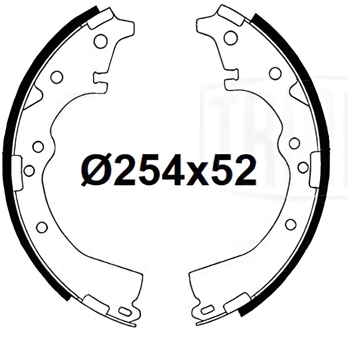 Гальмівні Колодки для TOYOTA HILUX, TOYOTA PREVIA, TRIALLI (GF4569) Гальмівні Колодки для TOYOTA HILUX, TOYOTA PREVIA, TRIALLI (GF4569)