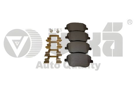 Тормозные колодки комплект SEAT IBIZA, VW GOLF, SKODA ROOMSTER, VIKA (66981104301)