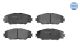 Тормозных колодок комплект MEYLE (0252433717) для TOYOTA AURIS, RAV4, PRIUS
