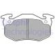 Комплект гальмівних колодок PEUGEOT 306, CITROËN XSARA, RENAULT SUPER, DELPHI (LP699) Комплект гальмівних колодок PEUGEOT 306, CITROËN XSARA, RENAULT SUPER, DELPHI (LP699)
