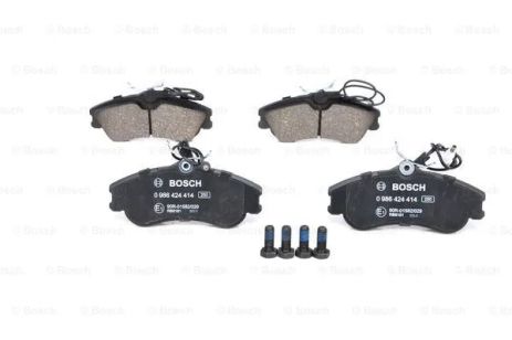 Комплект тормозных колодок CITROËN XSARA, PEUGEOT 306, PEUGEOT PARTNER, BOSCH (0986424414)