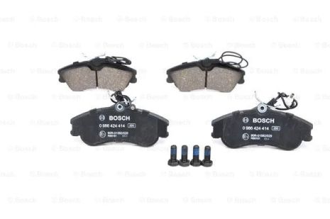 Комплект тормозных колодок CITROËN XSARA, PEUGEOT 306, PEUGEOT PARTNER, BOSCH (0986424414)